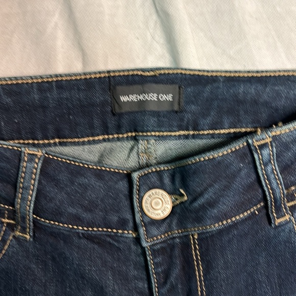 Warehouse One Women’s  Skinny jeans Dark Wash Size 32 Reg - Picture 3 of 7